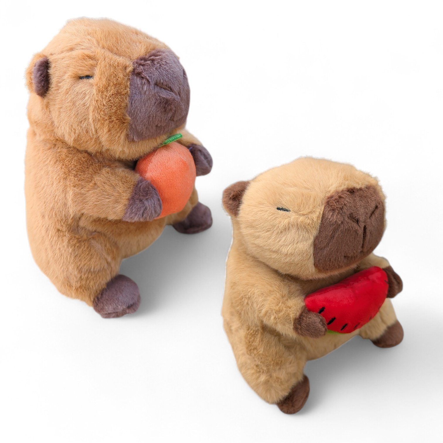 Capybara with fruit